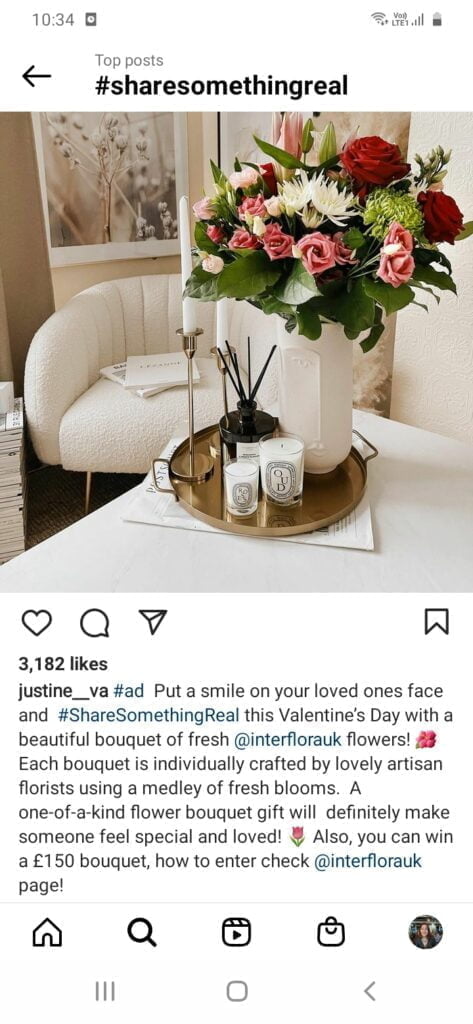 Valenitne's Day campaign giveaway