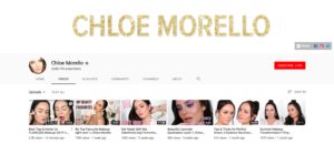 Beauty Influencer Chloe Morello Top Beauty YouTubers 2019