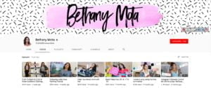 Beauty Influencer Bethany Mota Top Beauty YouTubers 2019 