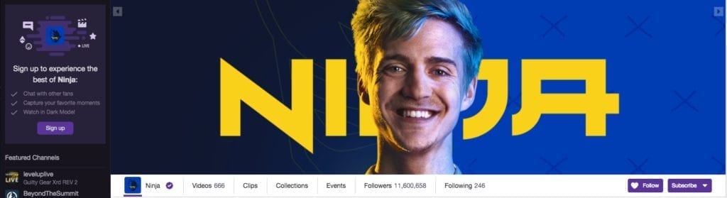 Ninja Twitch