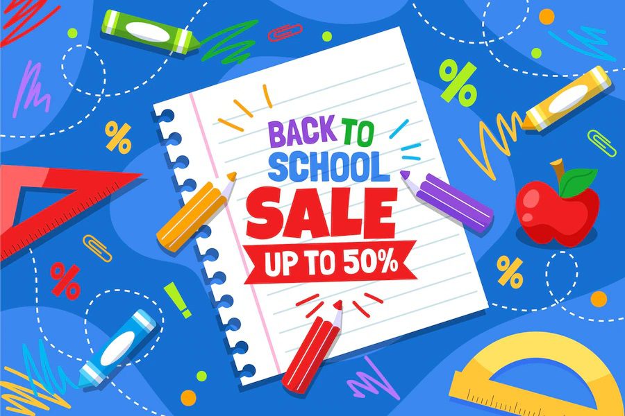 back-to-school sale