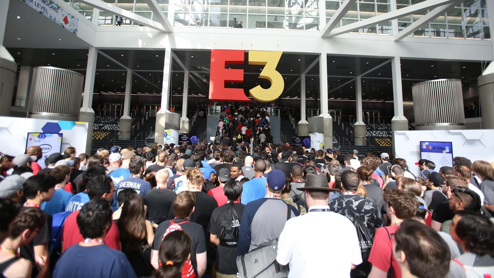 the annual E3 event takes place in person