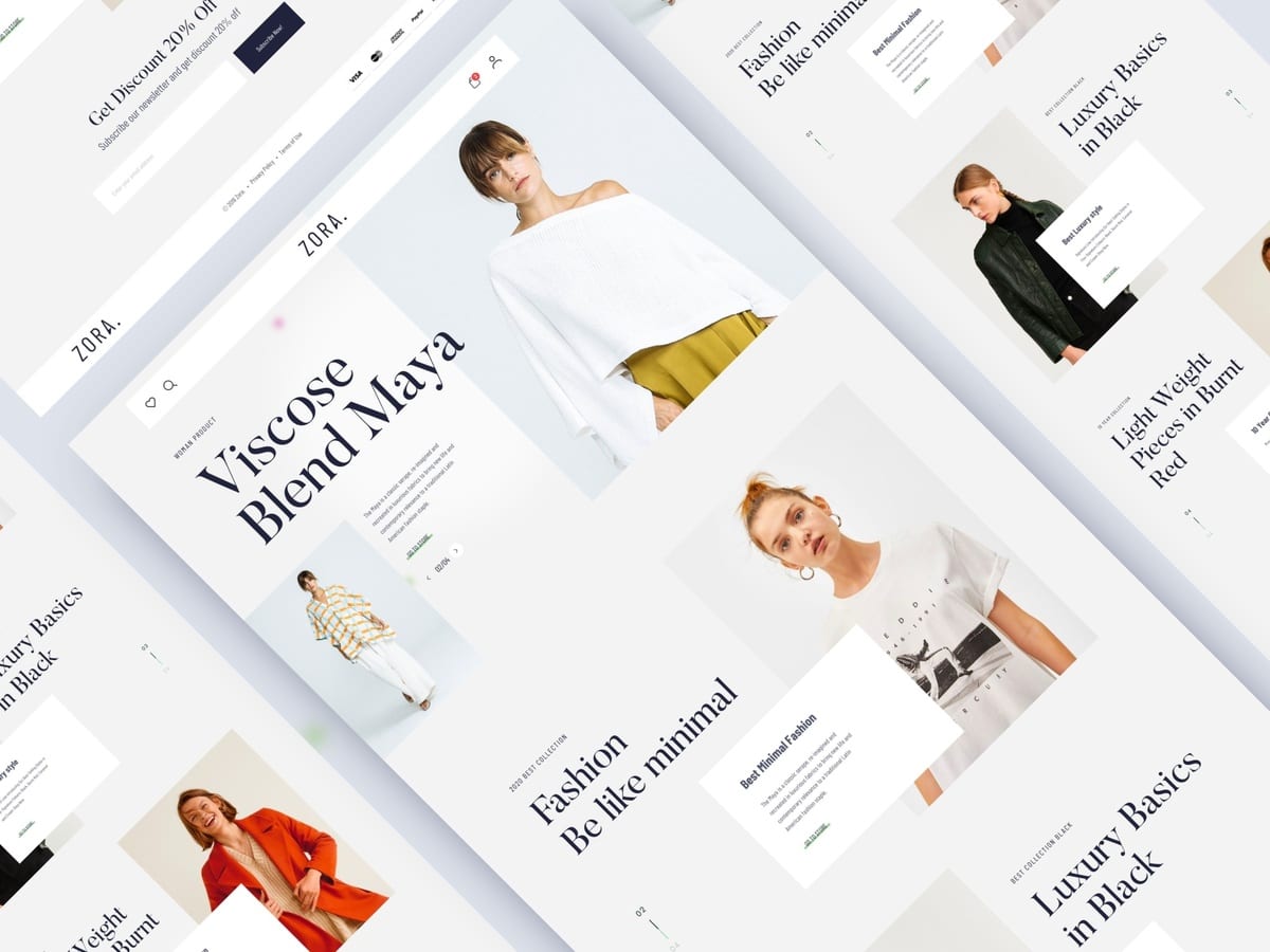 luxury fashion website