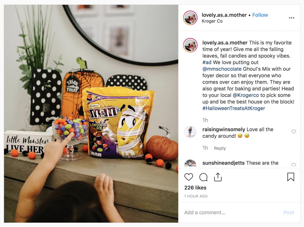 pay influencers with products