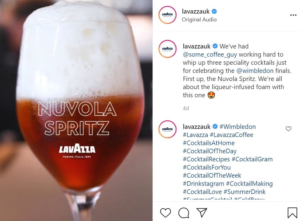 lavazza influencer marketing