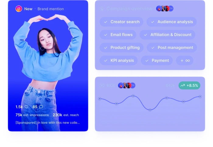 Upfluence Influencer marketing platform