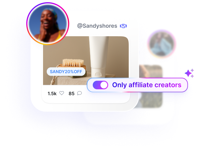 Jaice AI Affiliate creator search