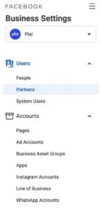 add facebook partner