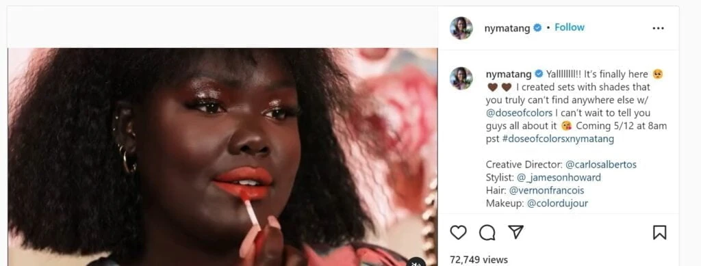 influencer product collaboration