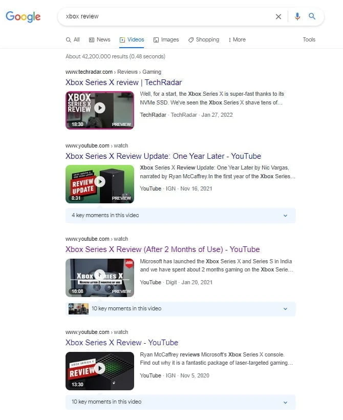 youtube influencer search